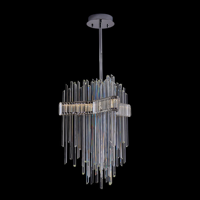 Allegri 040256-010-FR001 LED Pendant, Polished Chrome