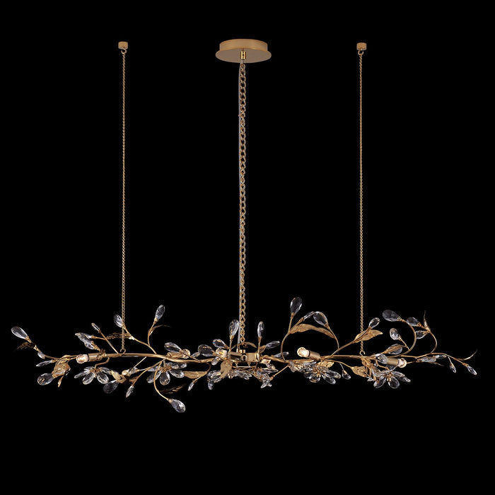 Allegri 042161-024-FR001 LED Island Pendant, Gold