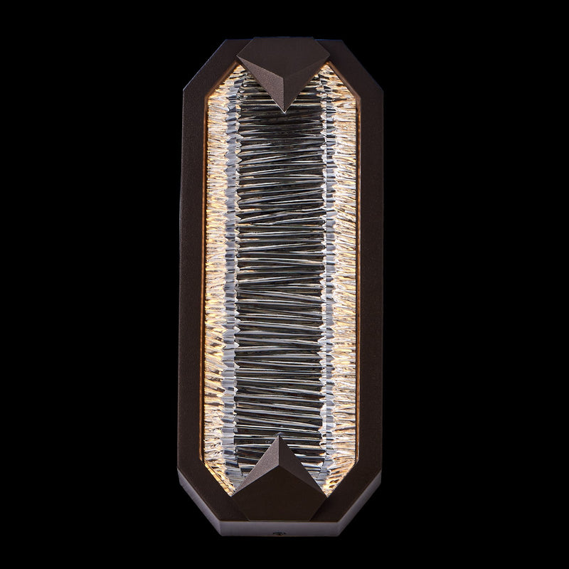 Allegri 090520-063-FR001 LED Outdoor Wall Sconce, Bronze Fluorocarbon
