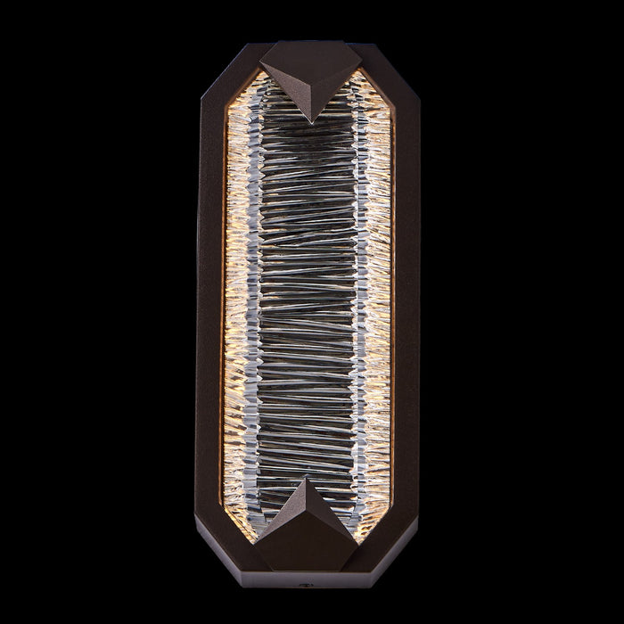 Allegri 090520-063-FR001 LED Outdoor Wall Sconce, Bronze Fluorocarbon
