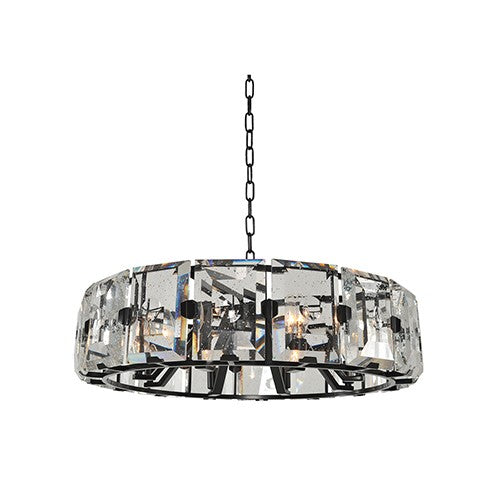 Kalco 390452DB Eight Light Pendant, Dark Bronze