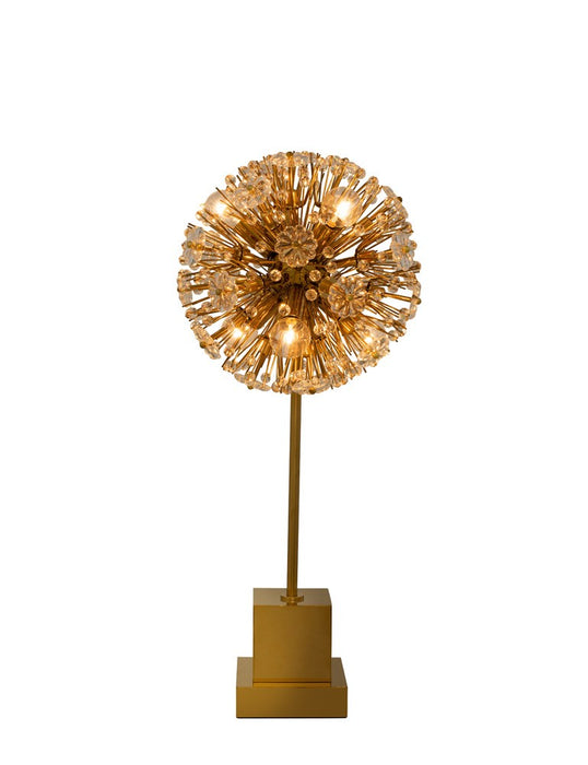 Kalco 514891GD Six Light Table Lamp, Gold