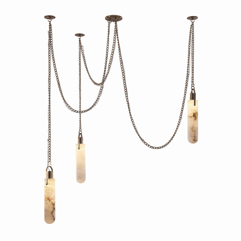 Kalco 519273WB LED Pendant, Winter Brass