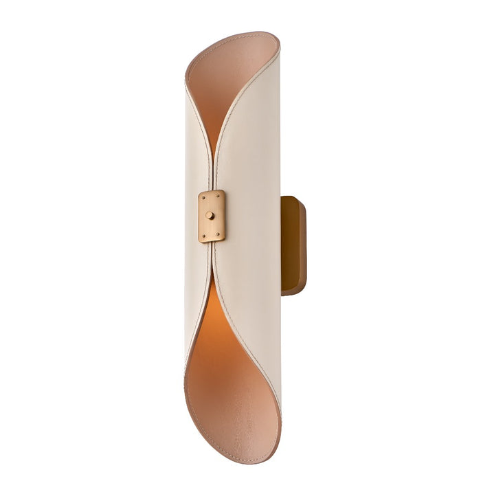 Kalco 519922STB LED Wall Sconce, Satin Brass