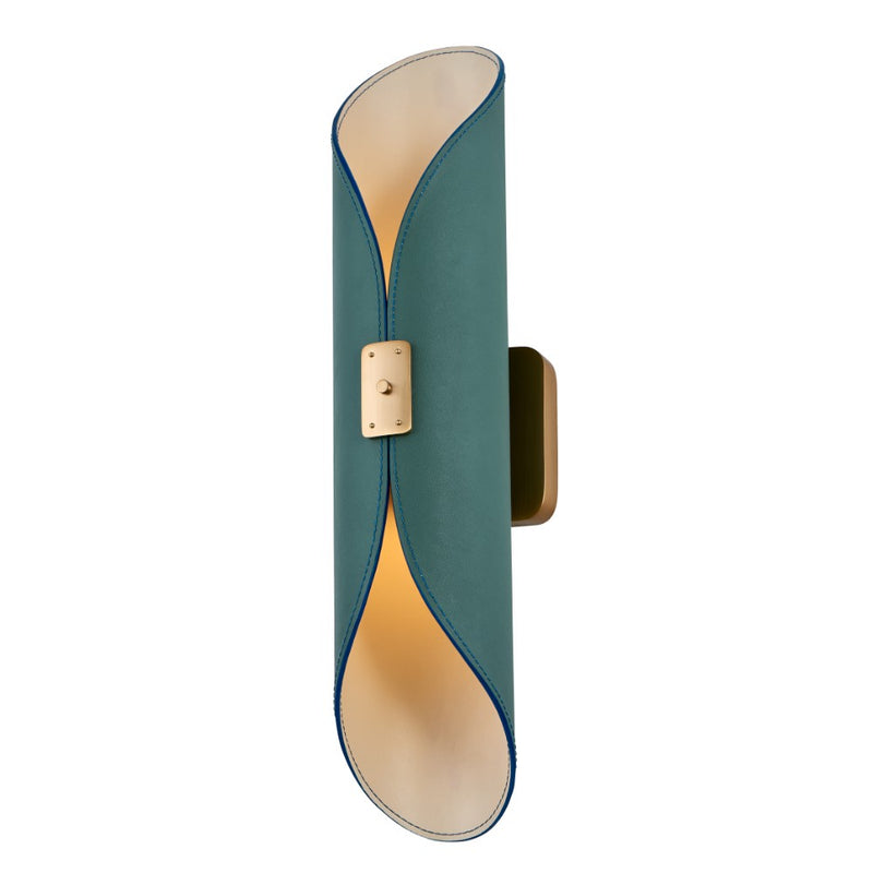 Kalco 519923STB LED Wall Sconce, Satin Brass