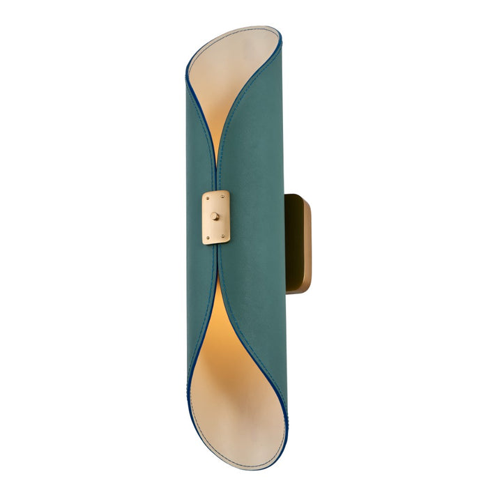 Kalco 519923STB LED Wall Sconce, Satin Brass