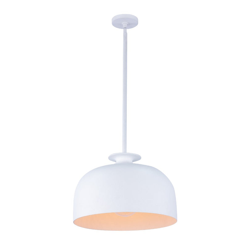 Kalco 520256MW One Light Mini Pendant, Matte White
