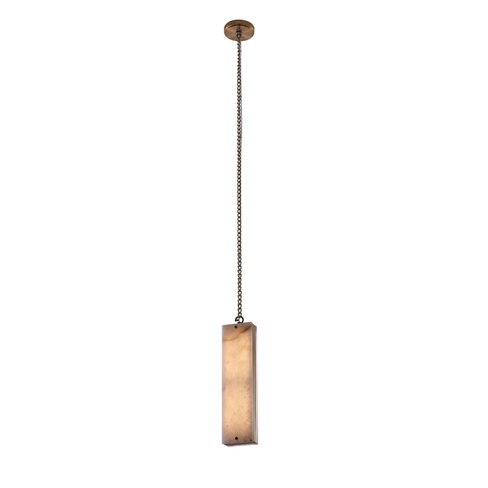 Kalco 520711WB LED Pendant, Winter Brass