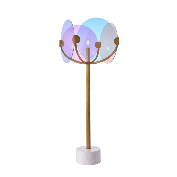 Kalco 521695TRB One Light Floor Lamp, True Brass