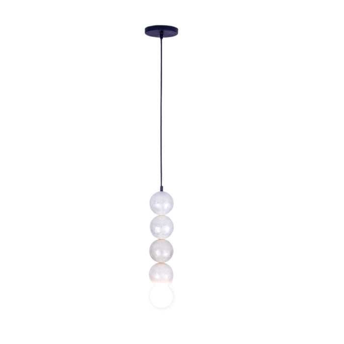 Kalco 522012MB One Light Pendant, Matte Black
