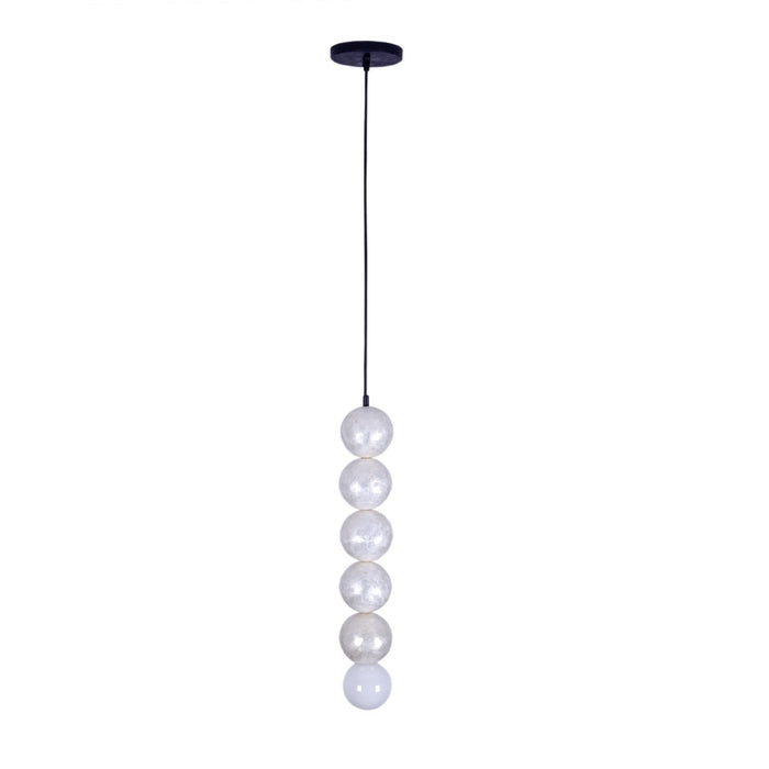 Kalco 522013MB One Light Pendant, Matte Black