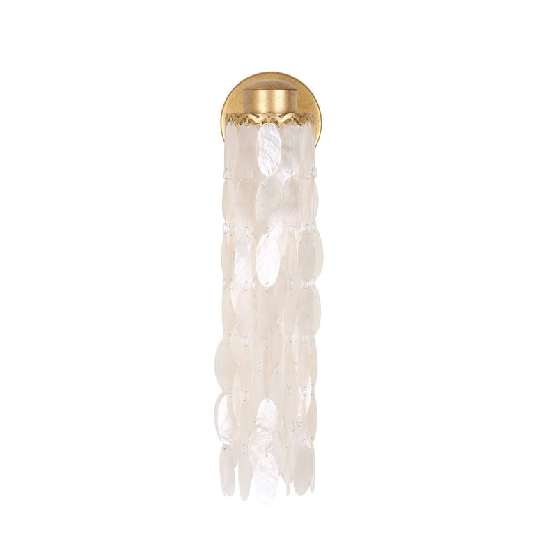 Kalco 522721OL LED Wall Sconce, Oxidized Gold Leaf