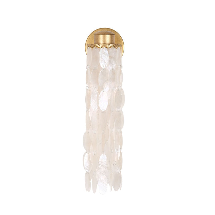Kalco 522721OL LED Wall Sconce, Oxidized Gold Leaf