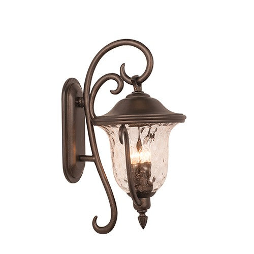 Kalco 9003BB Four Light Outdoor Wall Bracket, Burnished Bronze