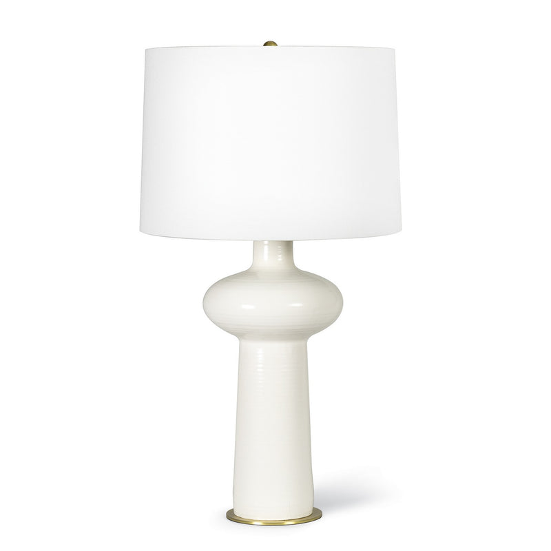 Regina Andrew 13-1561 One Light Table Lamp, Ivory