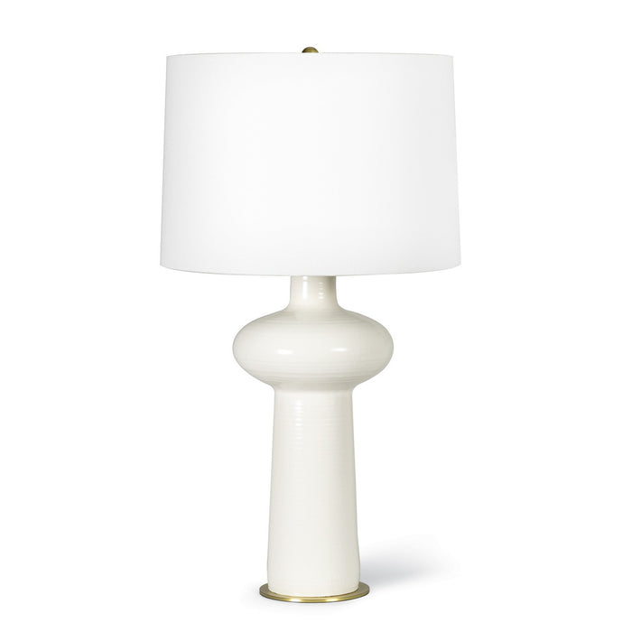Regina Andrew 13-1561 One Light Table Lamp, Ivory