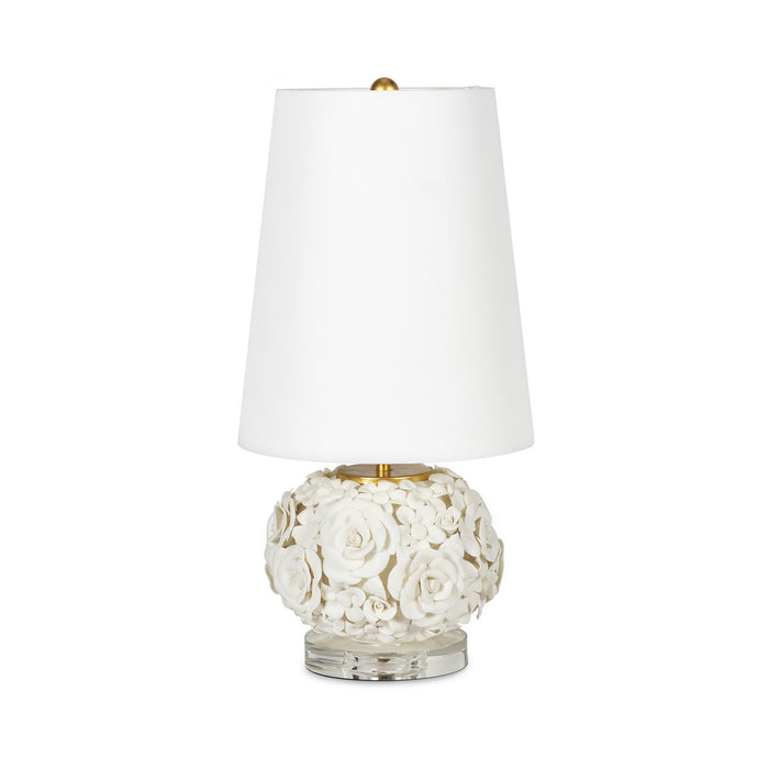 Regina Andrew 13-1672 One Light Mini Lamp, White