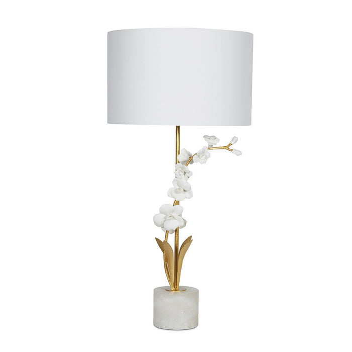 Regina Andrew 13-1675 One Light Buffet Lamp, White