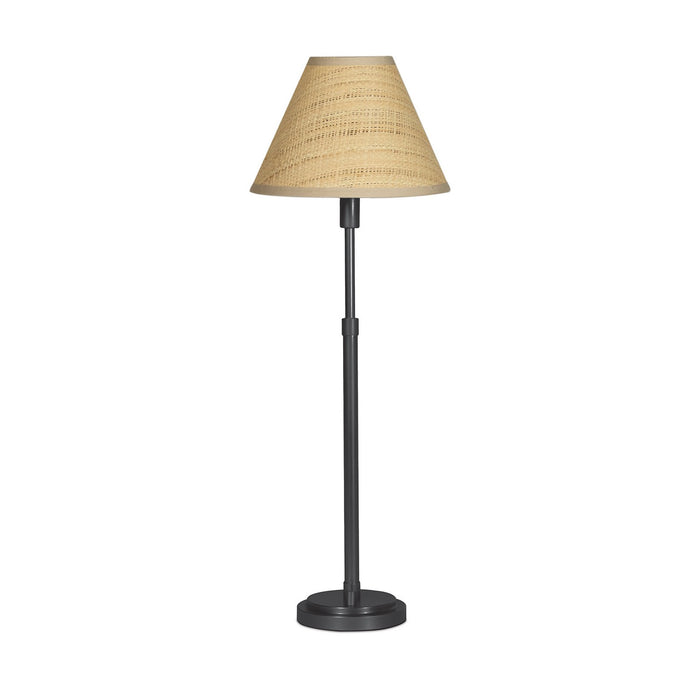 Regina Andrew 13-1681BB-RAT One Light Buffet Lamp, Blackened Brass