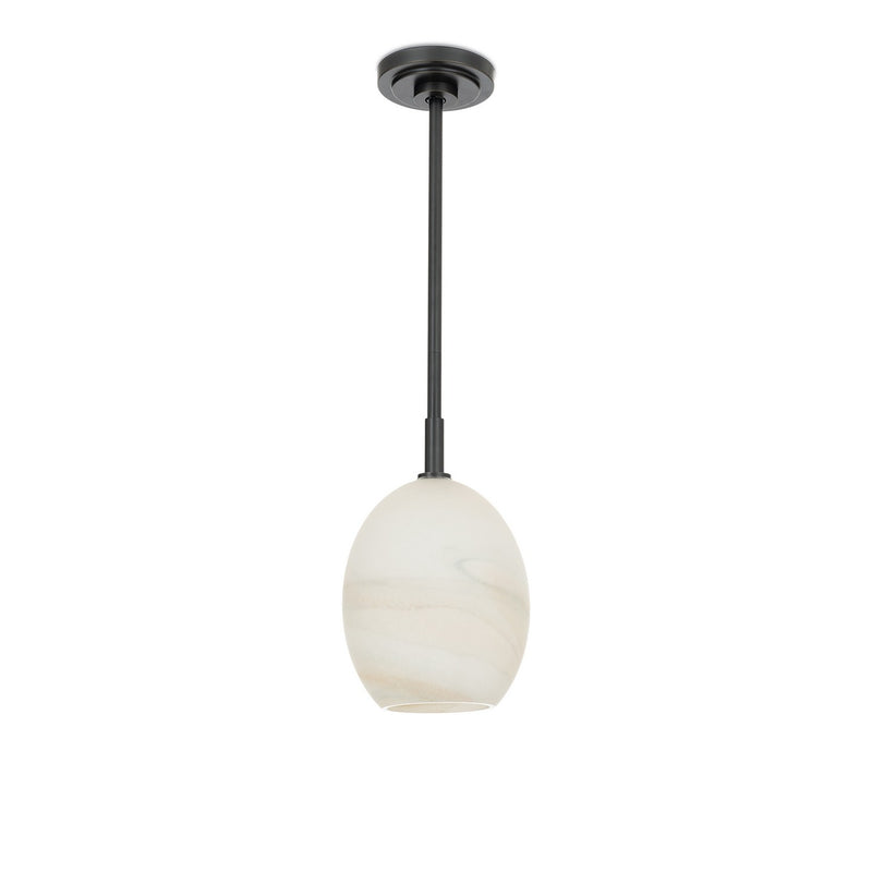Regina Andrew 16-1523ORB-ALB One Light Pendant, Oil Rubbed Bronze