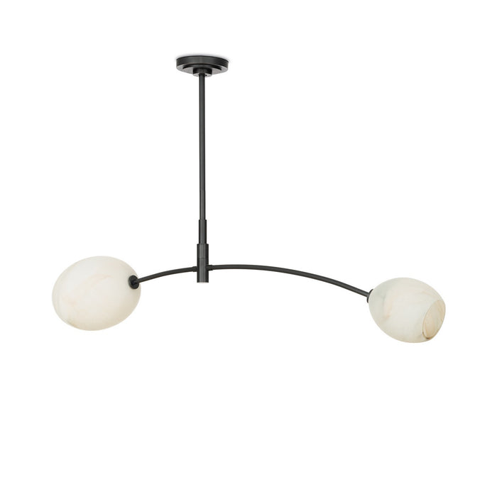 Regina Andrew 16-1525ORB-ALB Two Light Pendant, Oil Rubbed Bronze