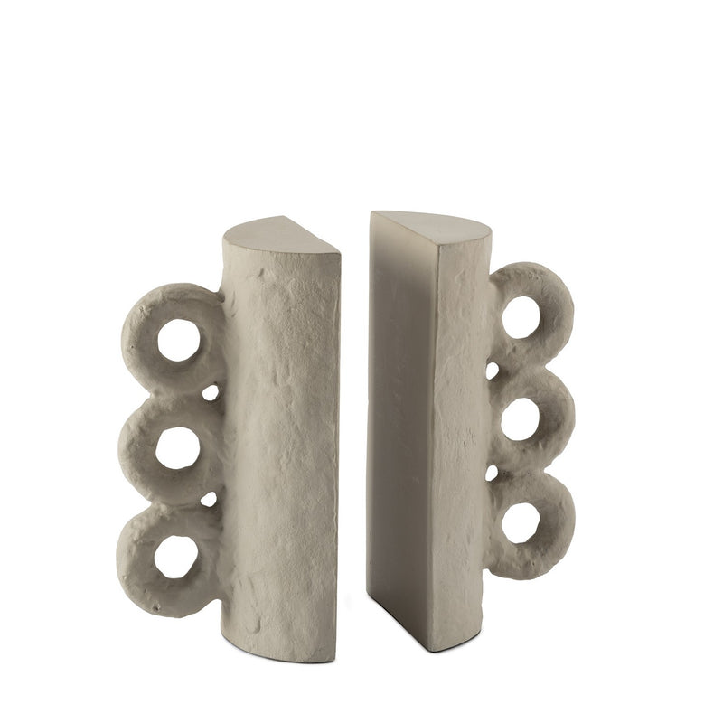 Regina Andrew 20-1652GRY Bookend Set, Grey