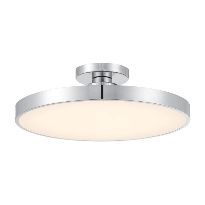 Savoy House 6-2969-1-11 LED Semi-Flush Mount, Chrome