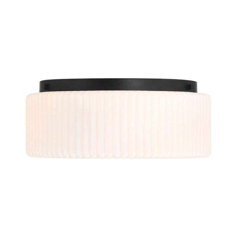 Savoy House 6-4187-4-89 Four Light Flush Mount, Matte Black