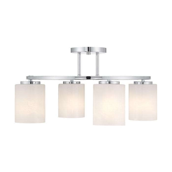 Savoy House 6-4693-4-11 Four Light Semi-Flush Mount, Chrome