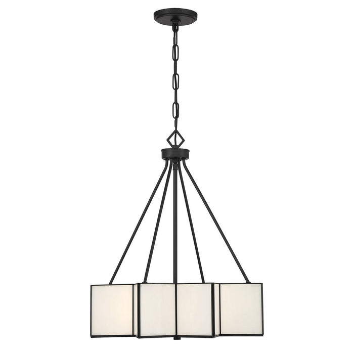 Savoy House 7-5988-3-89 Three Light Pendant, Matte Black
