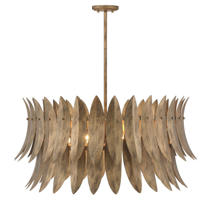 Savoy House 7-9056-8-275 Eight Light Pendant, Coronado
