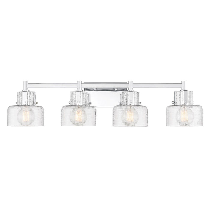 Savoy House 8-1030-4-11 Four Light Bathroom Vanity, Chrome