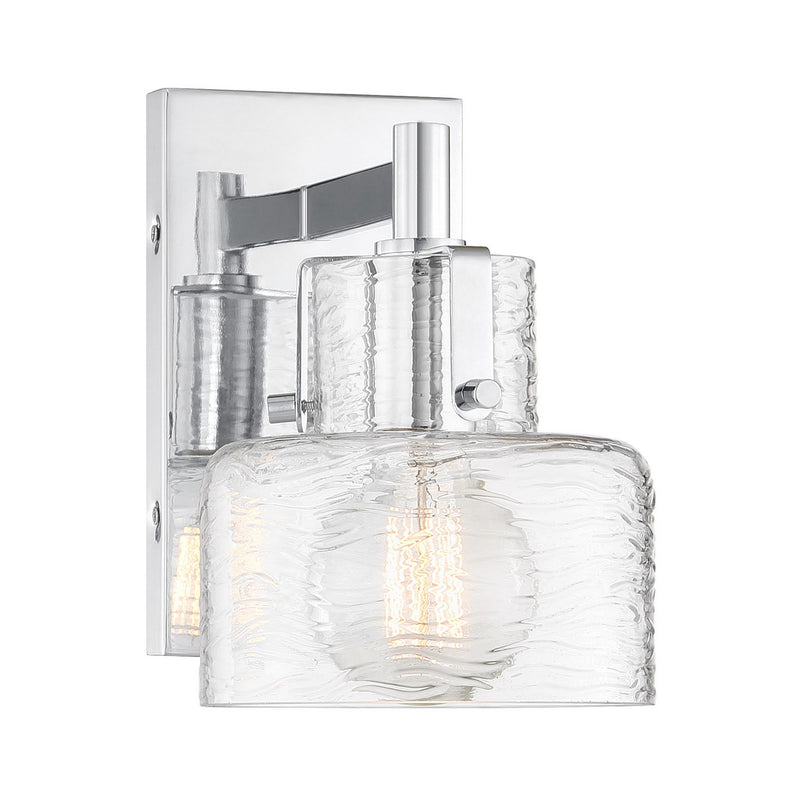 Savoy House 9-1030-1-11 One Light Wall Sconce, Chrome