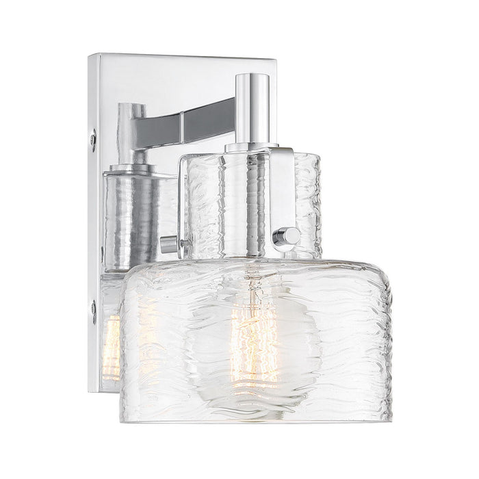 Savoy House 9-1030-1-11 One Light Wall Sconce, Chrome