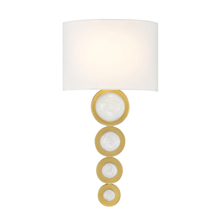 Savoy House 9-1032-1-322 LED Wall Sconce, Warm Brass