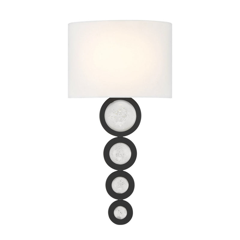 Savoy House 9-1032-1-89 LED Wall Sconce, Matte Black