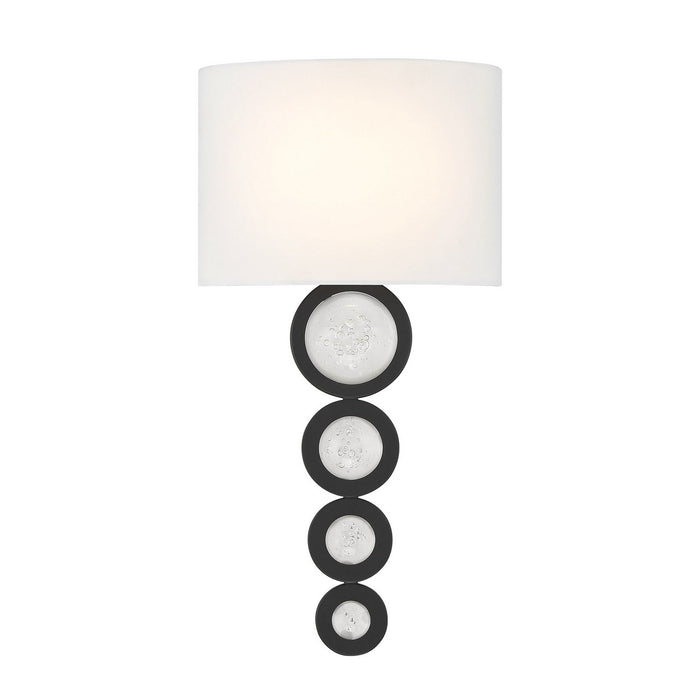 Savoy House 9-1032-1-89 LED Wall Sconce, Matte Black