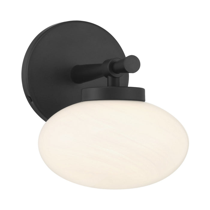 Savoy House 9-1050-1-BK One Light Wall Sconce, Matte Black