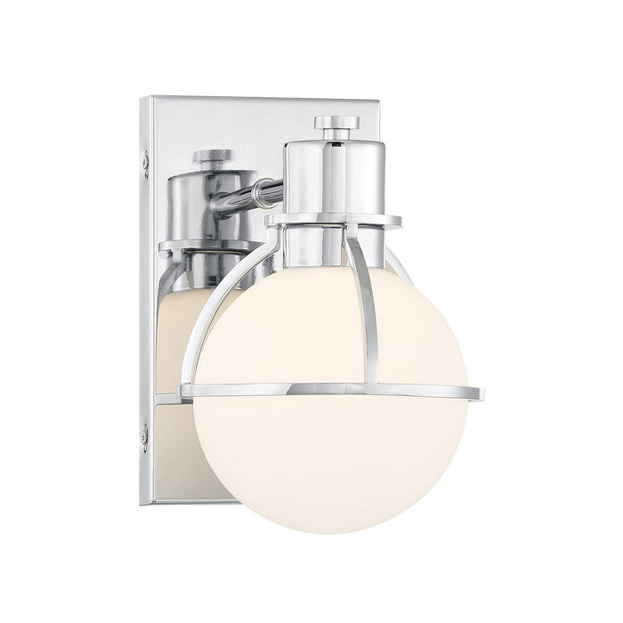 Savoy House 9-1060-1-11 One Light Wall Sconce, Chrome