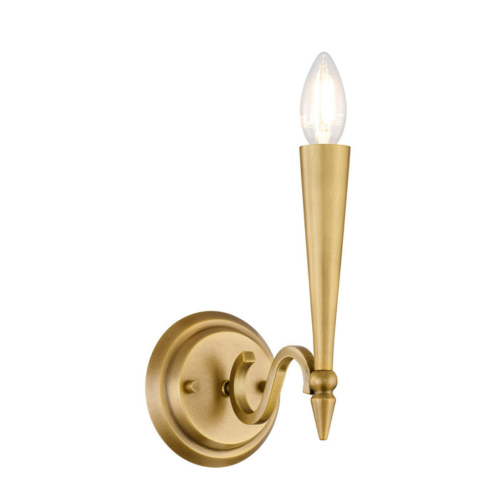 Savoy House 9-9419-1-220 One Light Wall Sconce, Riviera Brass