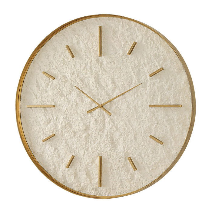 Uttermost 06467 Wall Clock, Antique Gold