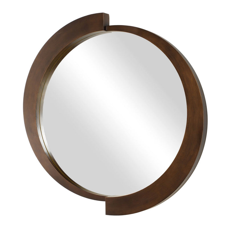 Uttermost 08227 Mirror, Brushed Bronze