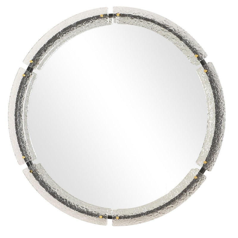 Uttermost 08228 Mirror, Black Iron