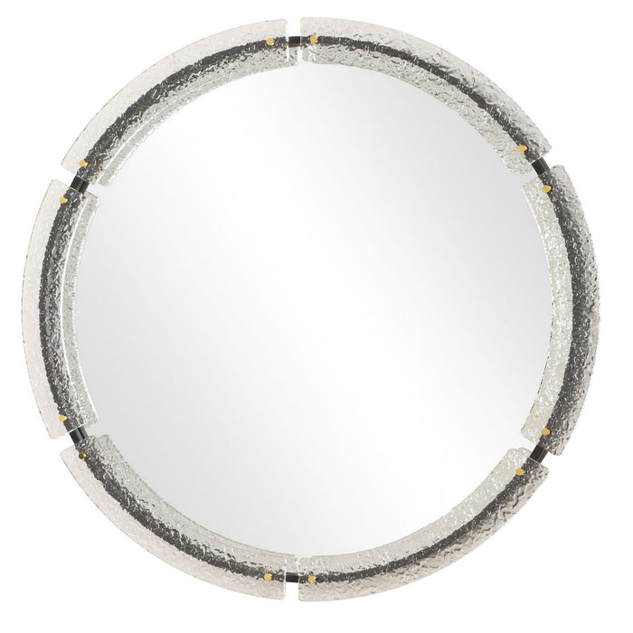 Uttermost 08228 Mirror, Black Iron