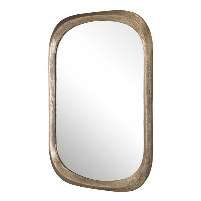 Uttermost 08238 Mirror, Antique Brass