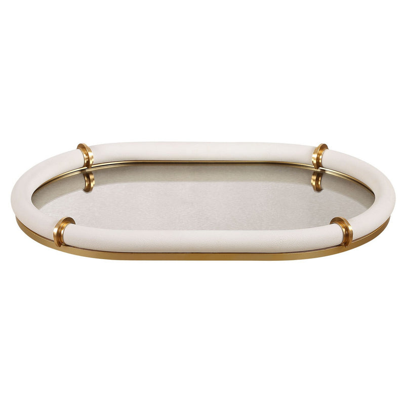 Uttermost 18229 Tray, White