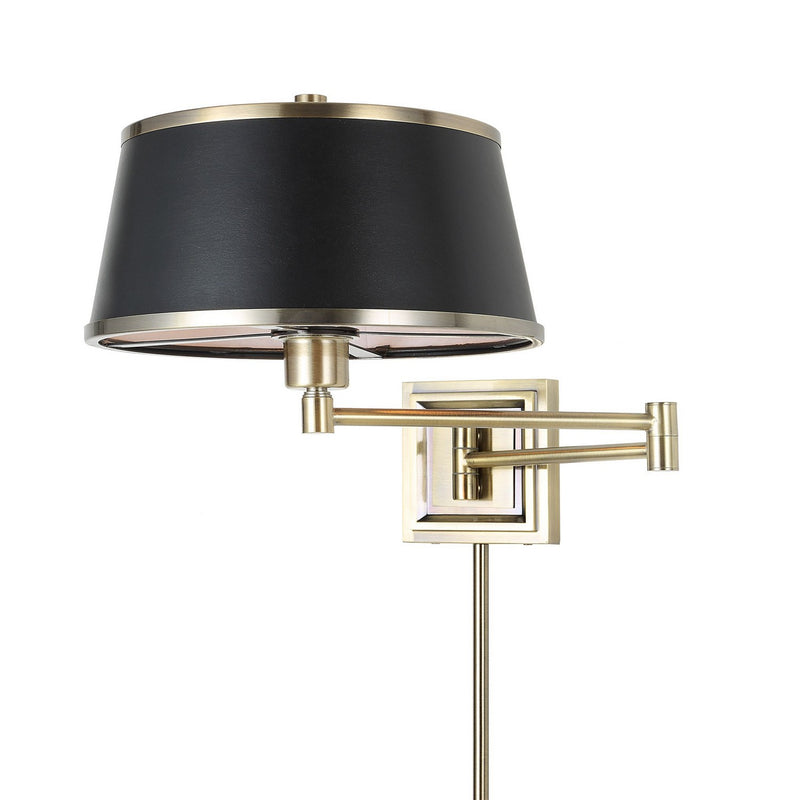 Uttermost 22586 One Light Wall Sconce, Antique Brass