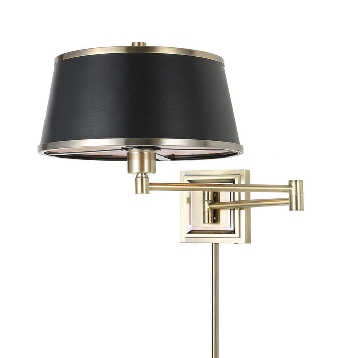Uttermost 22586 One Light Wall Sconce, Antique Brass