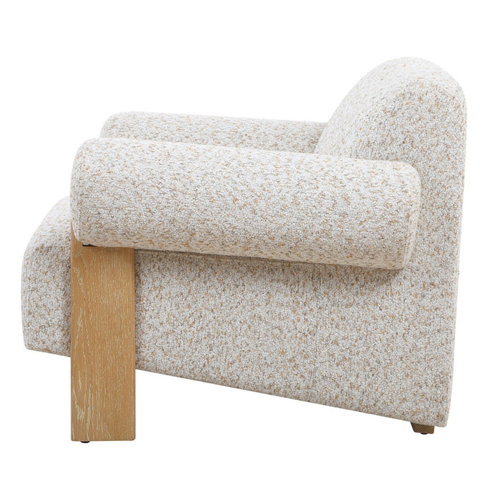 Uttermost 23901 Accent Chair, Natural