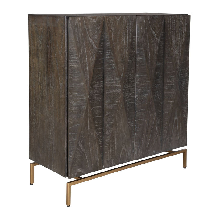 Uttermost 24596 Cabinet, Gold